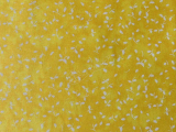 Zbytek - Látka lístky jemné žluté