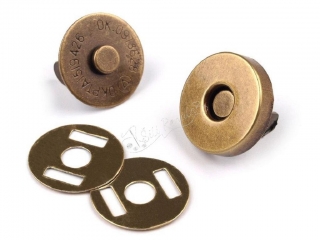 Magnetické zapínání 14 mm Staromosaz